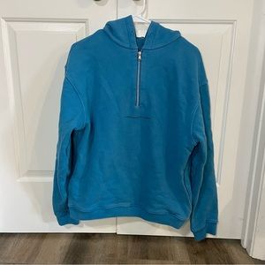 Artica-Arbox Mens Blue quarter zip Sweatshirt Size M